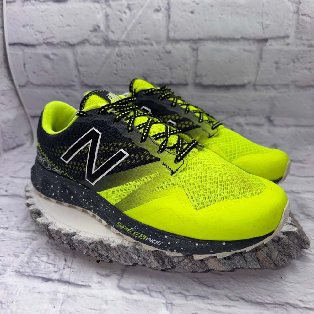 New Balance 690 AT Speed Ride Mens Sz 10 4E  Trail Running Shoes Yellow Neon